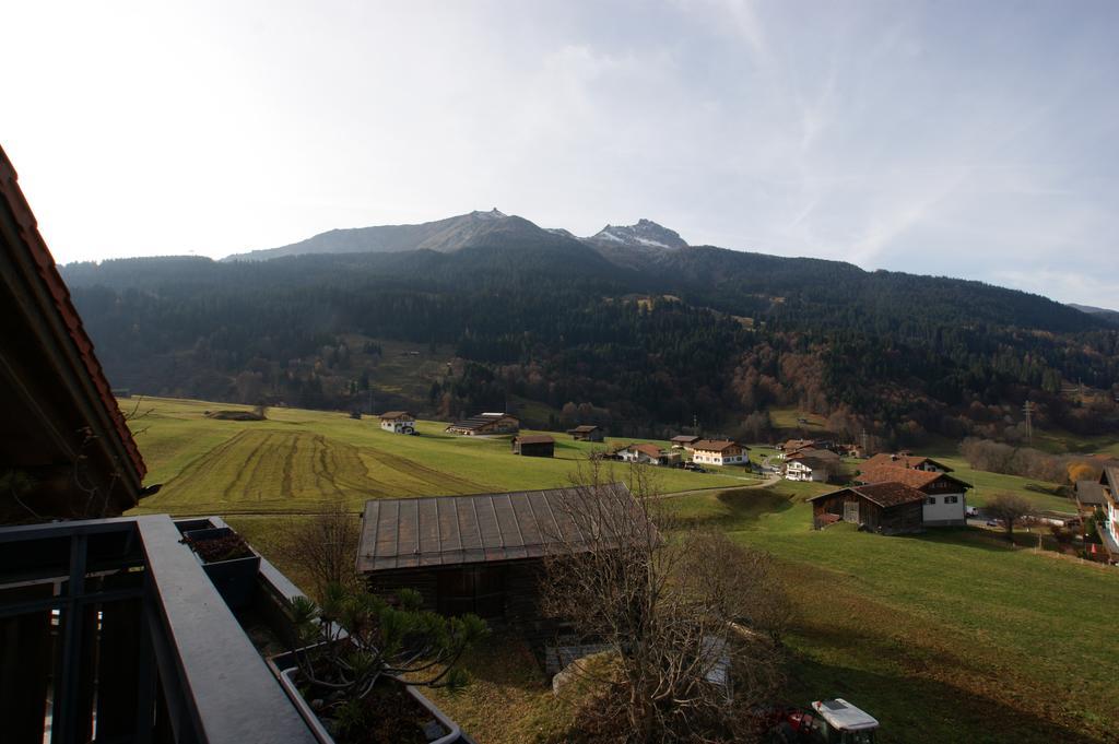 Gotschnablick Appartement Klosters Buitenkant foto